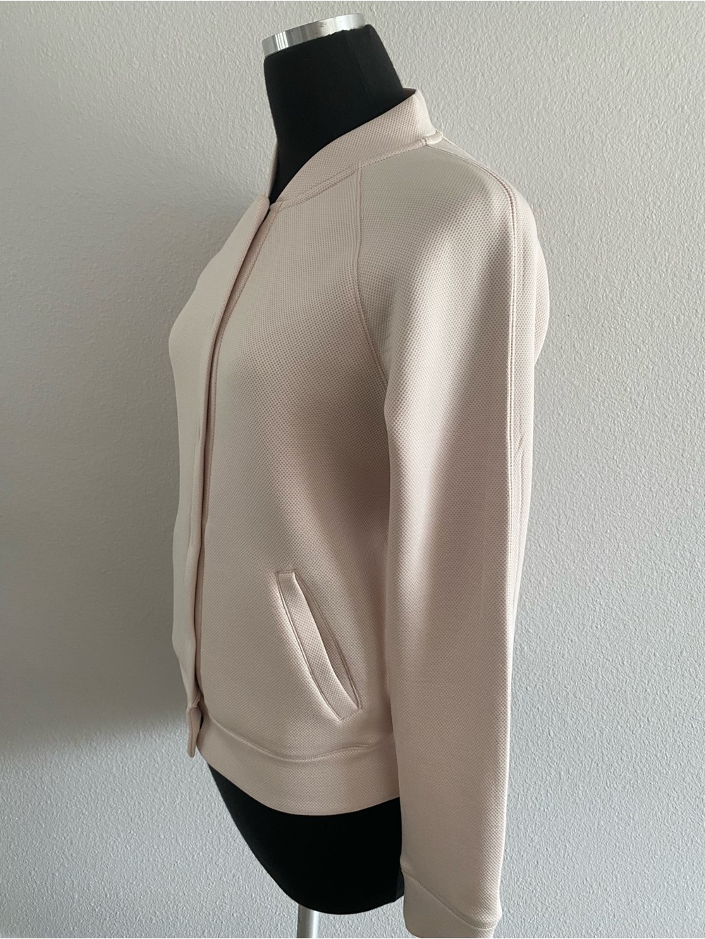 ZELLA BLUSHPINK BASEBALL JACKET - Picture 3 of 10